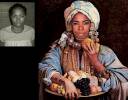 nach einer Gemälde des italienischen Malers Giuseppe Signorini. A North African Fruit Vendor.