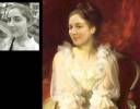 Quelle - Vorlage des amerikanischen Malers John Singer Sargent. Helen Dunham, 1892.